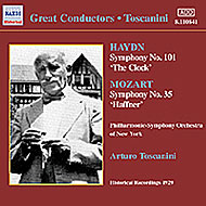 Haydn / Mozart/Sym.101 / 35 Toscanini / Nypthe Comp. nyp Recordings Vol.2