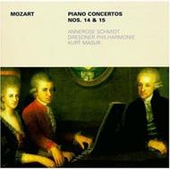 Piano Concerto.14, 15: Annerose Schmidt(P)masur / Dresden.po
