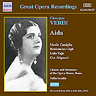 ǥ1813-1901/Aida Serafin / Rome Opera House