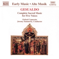ɡ1560-1613/Complete Sacred Music Book.1 For A 5 Summerly / Oxford Camerata