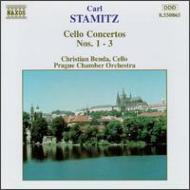 奿ߥåġ1745-1801/Cello Concertos.1-3 Benda / Prague. co