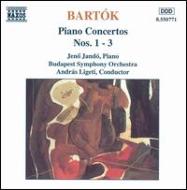 バルトーク (1881-1945)/Piano Concerto.1-3： Jando / Ligeti / Budapest. so
