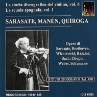 ʽ/History Of Great Violinists Vol.6 Sarasate De Manen De Quiroga Etc