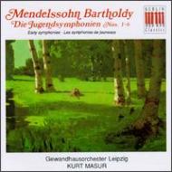 String Symphony.1-6: Masur / Lgo : メンデルスゾーン（1809