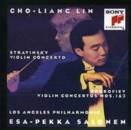 Violin Concerto, 1, 2, : Cho-liang Lin(Vn)Salonen / Lapo +stravinsky
