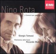 【稀少】（CD）ニーノ・ロータ　ピアノ協奏曲　ムーティー　トマッシ Piano Concertos: トマッシ, Muti / Scala.o : ロータ、ニーノ（1911