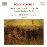 チャイコフスキー（1840-1893）/Piano Concerto.2 Etc： Glemser(P) Wit / Polish National Rso