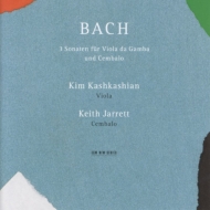 Хåϡ1685-1750/Gamba Sonata 1 2 3  Kashkashian(Va) Keith Jarrett(Cemb)