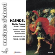 إǥ1685-1759/Giulio Cesare(Hlts) Jacobs / Concerto Koln Larmore Etc
