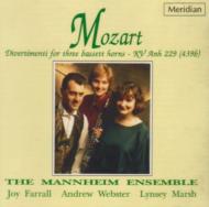 ⡼ĥȡ1756-1791/Divertiment K.439-b The Mannheim Ensemble