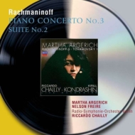 եޥ˥Υա륲1873-1943/Piano Concerto 3  Argerich(P) Chailly / Berlin Rso +suite 2  Freire(P)