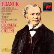 Symphony, Symphonic Variations: Giulini / Vpo Crossley(P)