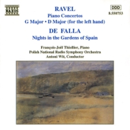Piano Concertos: Thiollier, Wit / Polish National.rso +falla