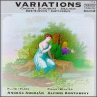 Flute Classical/Variations For Flute Adorjan(Fl) Alf. kontarsky(P)
