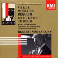 Requiem: Karajan / Vpo, Rysanek, C.ludwig, Siepi, Zampieri +bruckner: Te Deum