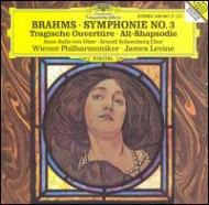 Sym.3: Levine / Vpo +tragic Overture, Alto Rhapsody: Von Otter