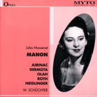 マスネ（1842-1912）/Manon： Schushter / Nordeutschen Rundfunks. o