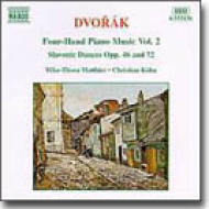 ɥ륶1841-1904/Piano Works For 4 Hands Vol.2 Slavonic Dances Matthies / Kohn