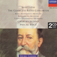 Comp.piano Concertos: Roge, Dutoit / Po, Rpo, Lpo