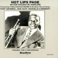 Hot Lips Page/After Hours In Harlem