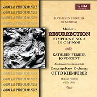ޡ顼1860-1911/Sym.2 Klemperer / Concertgebouw. o Ferrier(A)vincent(S)(1951.7)