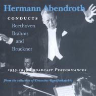 Beethoven / Brahms / Bruckner/Sym.8 / 2 / 8： Abendroth / Lgo Breslau. ro Leipzig. rso