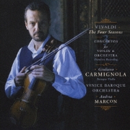 Four Seasons, 3 Violin Concertos: Carmignola(Vn)Venice Baroque O