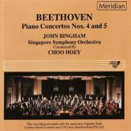 ベートーヴェン（1770-1827）/Piano Concerto.4 5 ： ビンガム /