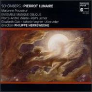 Pierrot Lunaire, (Webern)chamber Sym.1: Herreweghe / Musique Oblique