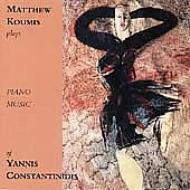 Constantinidis Yannis (1903-84) *cl*/Piano Works