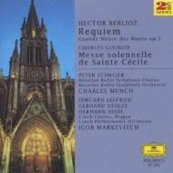 Requiem / St.cecilia's Mass: Munch / Bavarian.rso, Markevitch / Czech.po
