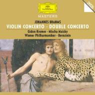 ブラームス（1833-1897）/Violin Concerto Double Concerto： Kremer Maisky Bernstein / Vpo