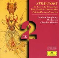 ストラヴィンスキー（1882-1971）/3 Ballets Etc： Abbado / Lso