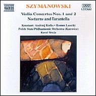 シマノフスキ(1882-1937)/Violin Concerto 1 2 ： Kulka(Vn) Stryja / Katowice Polish State Po