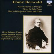 ベルワルド（1796-1868）/Piano Concerto： Greta Erikson(P) Westerberg / Swedish. rso