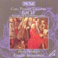 ХåϡC. P.E.1714-1788/Gamba Sonatas Pandolfo(Gamb) Alessandrini(Cemb)
