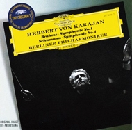 ブラームス（1833-1897）/Sym.1： Karajan / Bpo +schumann： Sym.1
