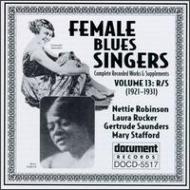 Various/Female Blues Singers - Volume13  (1921-1926)