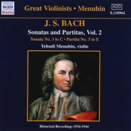 Хåϡ1685-1750/Sonata.3 Partita.3 Menuhin(Vn)+violin Sonata.3
