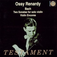Sonatas For Solo Violin.1A3 / Caprice.17A24@Renardy +kreisler