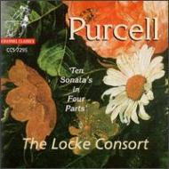 パーセル（1659-1695）/Sonatas In 4 Parts Locke・consort