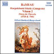 ラモー、ジャン＝フィリップ（1683-1764）/ハープシコード曲集vol.2 ： ローランド