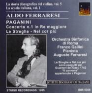 Violin Concerto.1: Ferraresi(Vn)gallini / Roma.so