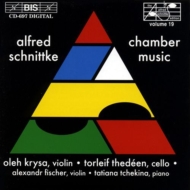 シュニトケ（1934-1998）/Chamber Music： Krysa(Vn) Thedeen(Vc) Etc
