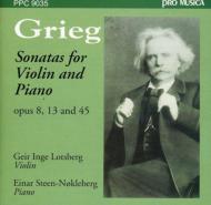 Violin Sonata, 1, 2, 3, : Lotsberg(Vn)Steen-nrkleberg