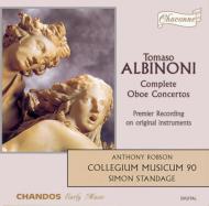 アルビノーニ（1672-1751）/Oboe Concerti： Robson Standage / Collegium Musicum 90