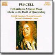 パーセル（1659-1695）/Music On The Death Of Queen Mary： Summerly / Oxford Camerata