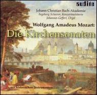 ⡼ĥȡ1756-1791/Church Sonatas Geffert(Org) Scheerer / J. c.bach-akademie