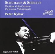 シューマン、ロベルト（1810-1856）/Violin Concerto： Rybar(Vn) Desarzens / Lausanne So +sibelius： Burkhard / Zuric