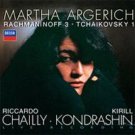 Rachmaninov Piano Concerto No.3 / Tchaikovsky Piano Concerto No.1 : Argerich, Chailly, Kondrashin